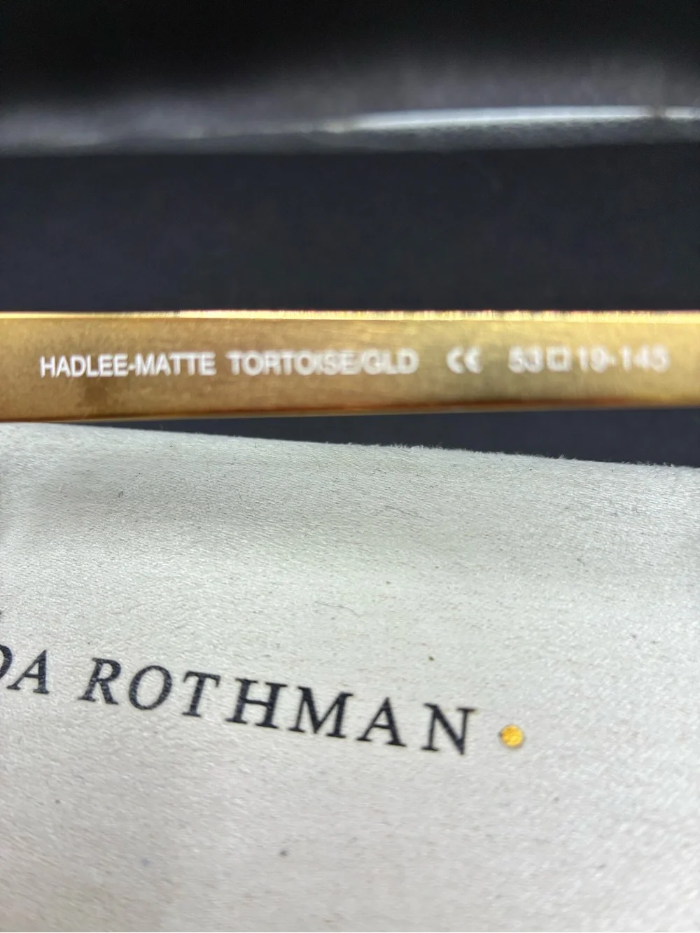 Freida Rothman Women's Gold and Tortoiseshell Fashion Glasses